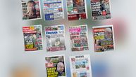 NASLOVNE STRANE DANAŠNJIH NOVINA: Prelistavanje štampe za subotu, 29. avgust 2026. godine