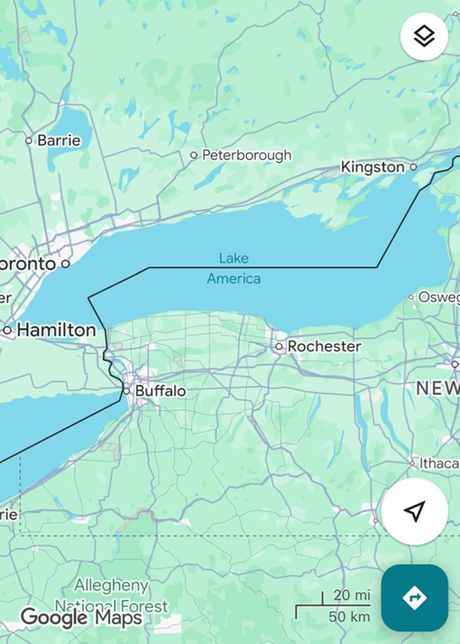 Lake America/Lake Ontario
