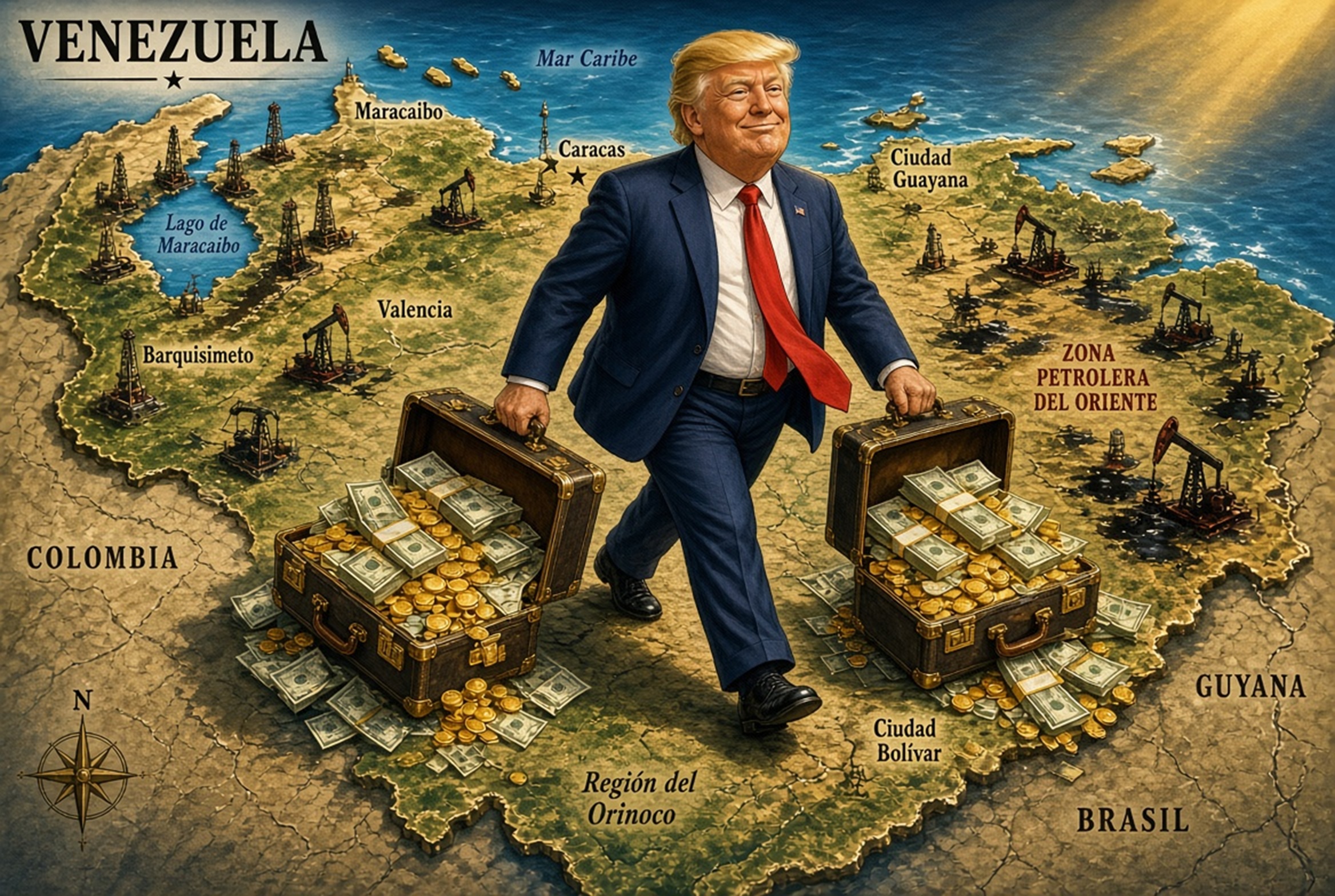 Trampov megaposao: Amerika dobija kontrolu nad 65 milijardi barela u venecueli, ali postoji veliki problem