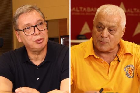 Aleksandar Vučić i Miroslav Muta Nikolić