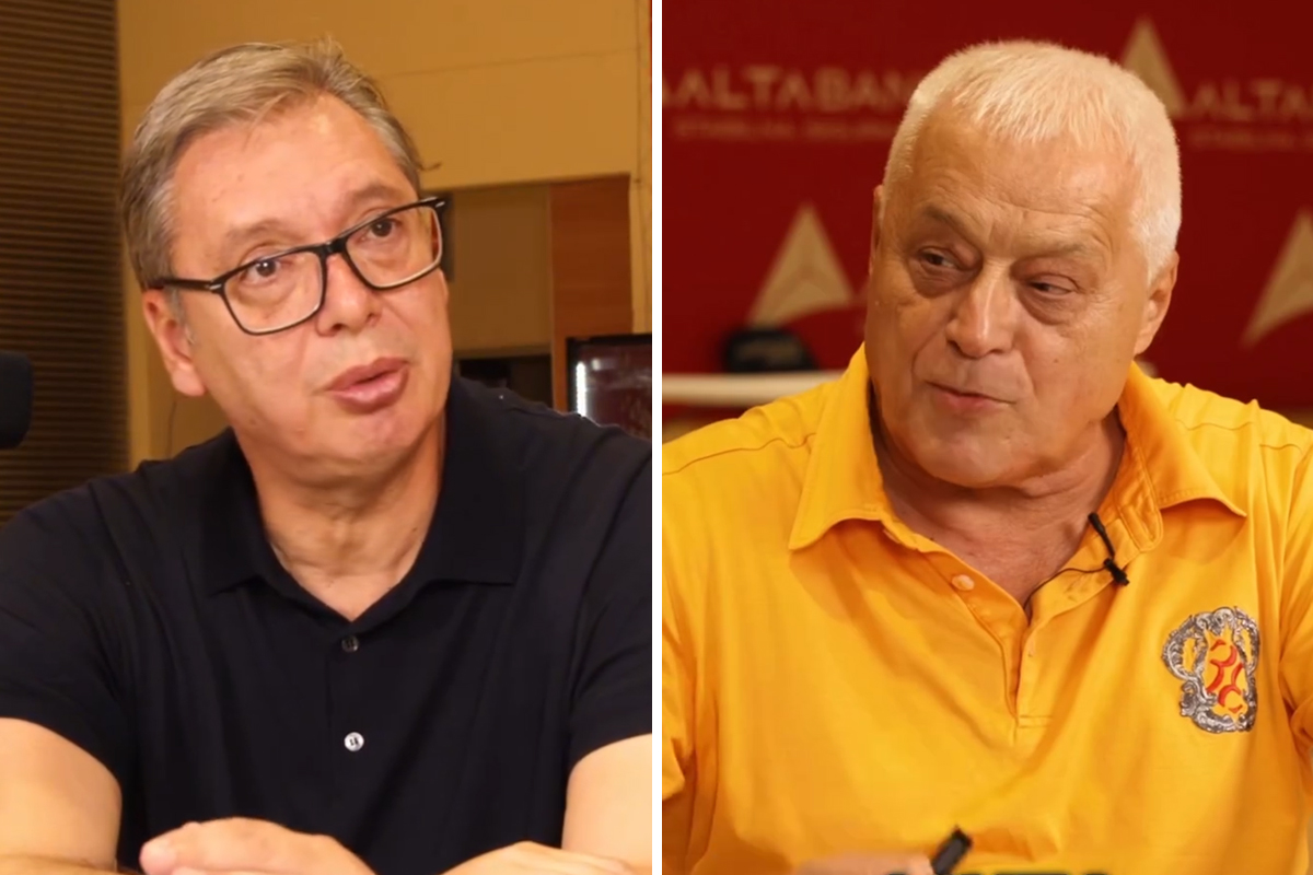Vucic is launching his podcast, basketball coach Miroslav Muta Nikolic to be his first guest