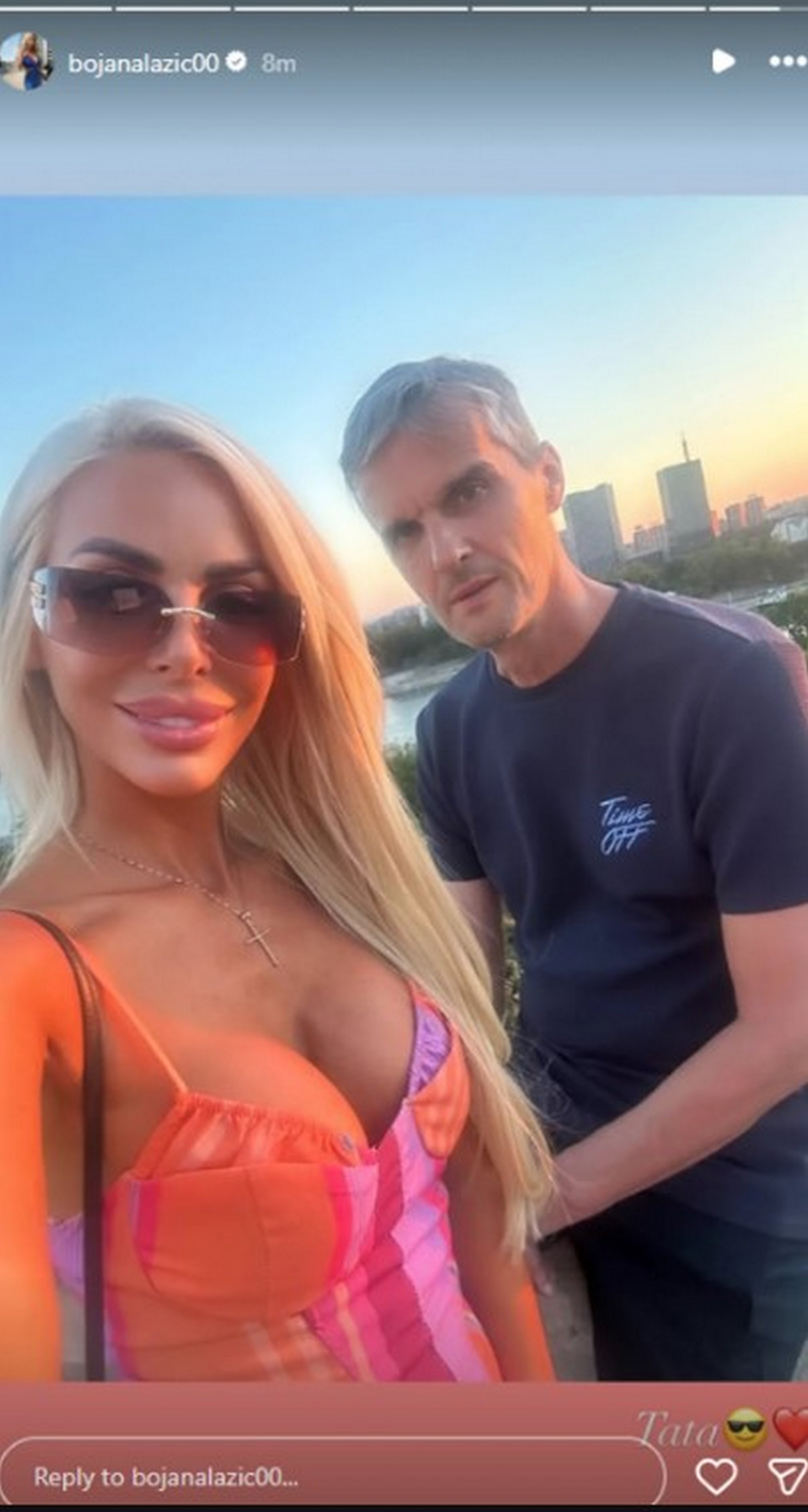 Zbog oca Bojane Lazić svi su u šoku! Voditeljka podelila sliku sa njim, svi misle da joj brat - usijala mreže