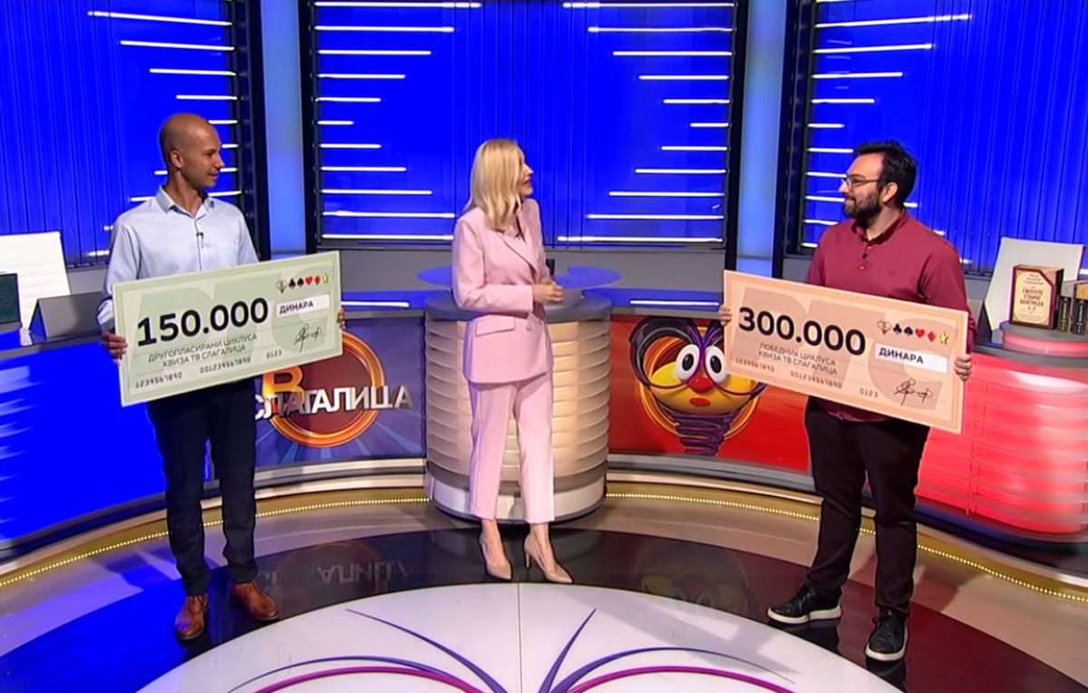 Imamo novog šampiona kviza "TV Slagalica": Nakon velike borbe osvojio je 300.000 dinara