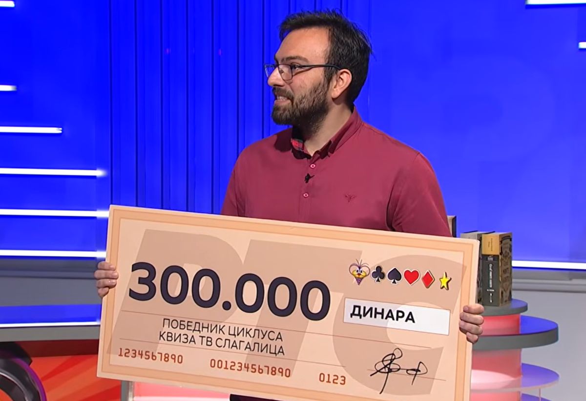 Ko je Darko Dumanović, novi šampion kviza "TV Slagalica": Njegov moto vezuje se za reči Nebojše Glogovca
