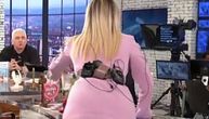 Gledaoce ujutru dočekao šok! Jovani usred emisije ispale tange: Nagnula se u miniću, svi ostali zatečeni