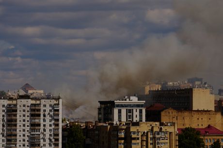 Ukrajina, Kijev ruski dron napad