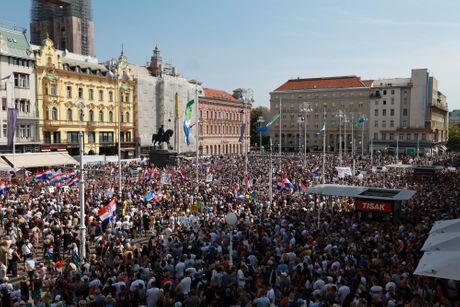 Zagreb protest