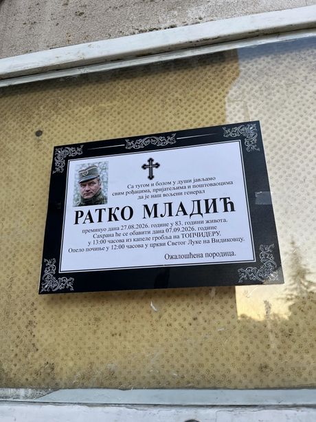 Crkva Svetog Luke uoči parastosa Ratku Mladiću
