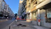 "Pažnja, opasnost!" Pao deo terase u centru Beograda! Telegraf na licu mesta, evo šta smo zatekli