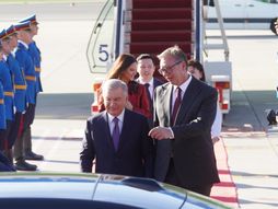 Doček predsednika Republike Uzbekistan