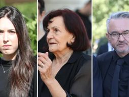 Sahrana Ratka Mladića, Unuka, Supruga, Sin, Ratko Mladić