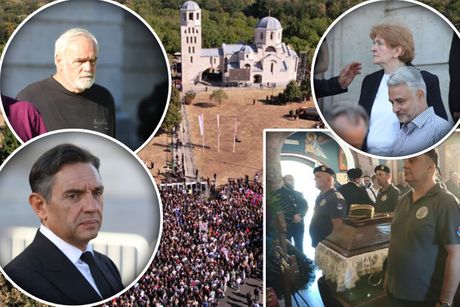 Sahrana Ratka Mladića, Danica Grujičić, Aleksandar Vulin, Glumac Ćustić