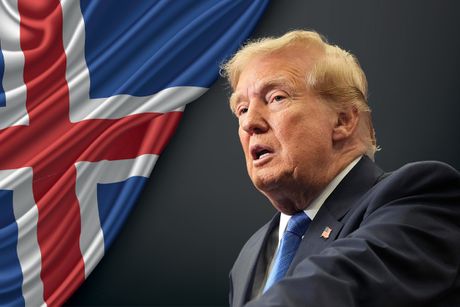 Donald Tramp, Island zastava