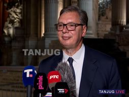 Aleksandar Vučić u Parizu