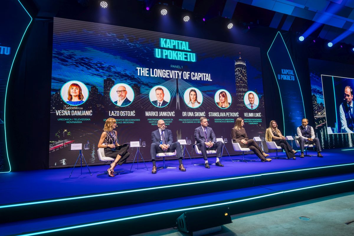 Konferencija "Kapital u pokretu" okupila finansijske lidere: U fokusu budućnost investiranja u Srbiji