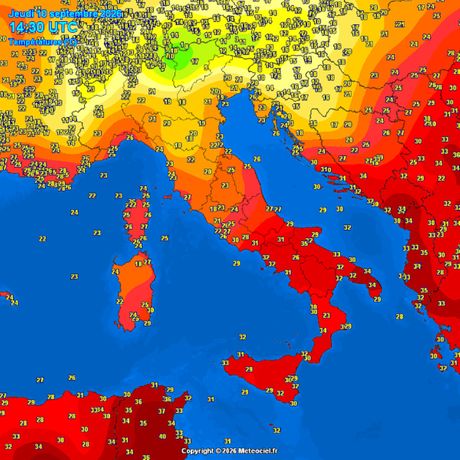 Trenutne temperature vazduha
