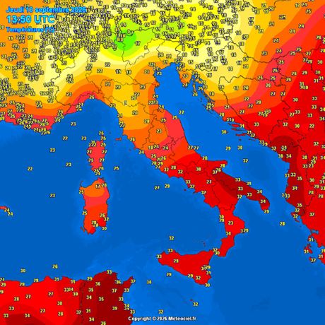 Trenutne temperature vazduha