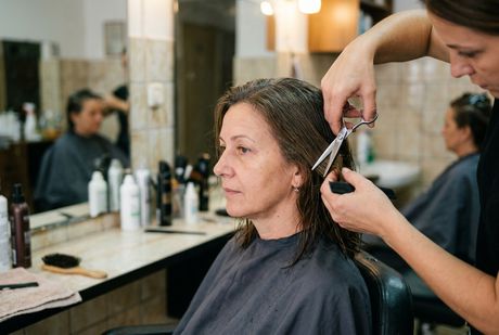 Frizerski salon, šišanje