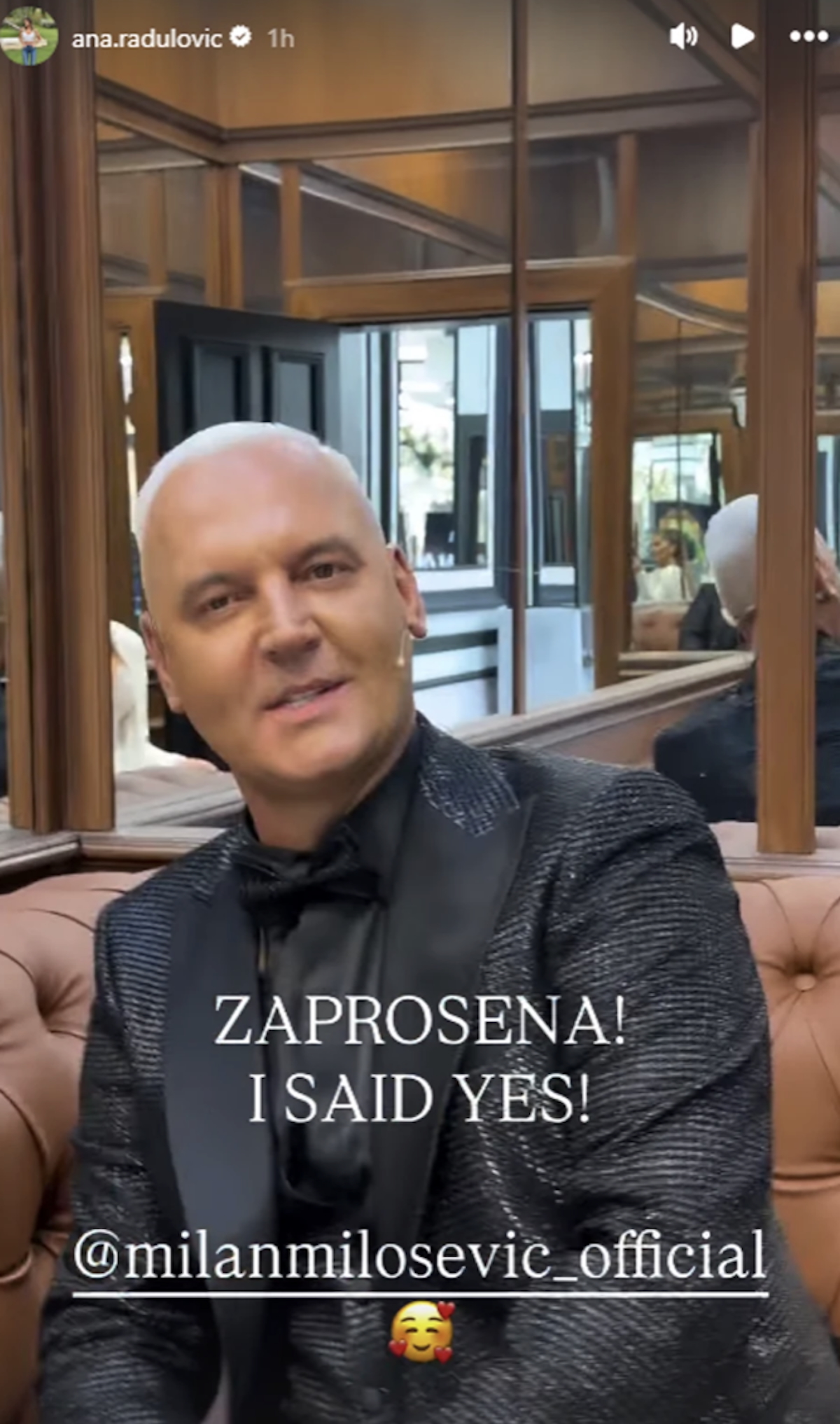 "Zaprošena sam! Rekla sam DA!" Ana Radulović iznenadila sve objavom - zablista u belom