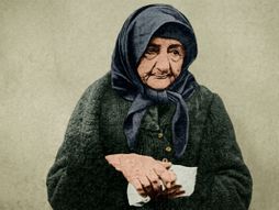 Baba Anujka tokom suđenja, 1929.