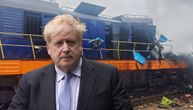 Oglasio se Boris Džonson nakon što je ruski dron na ukrajinskoj granici pogodio voz iza onog u kome se nalazio