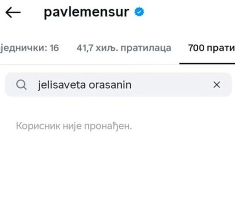 Jelisaveta orašanin, Pavle Mensur