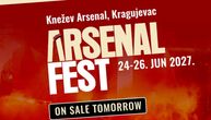 Arsenal Fest počinje prodaju ulaznica za 2027. godinu – "Early bird" kompleti od sutra u prodaji