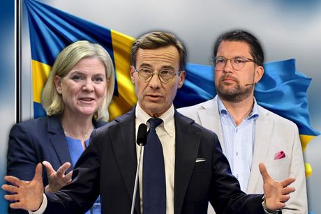 Magdalena Anderson, Ulf Kristerson, Džimi Akeson, Švedska