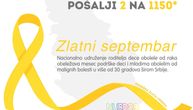 Zlatni septembar – mesec podrške deci i mladima obolelim od raka