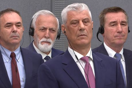 Jakup Krasniqi ,Kadri Veseli, Rexhep Selimi , Hašim Tači, Suđjenje, Hag
