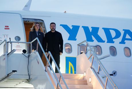 Volodimir i Olena Zelenski