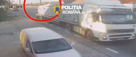 Kamion, Udes, Rumunija