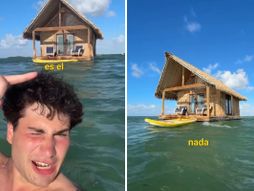 Mala kuća na vodi usred Atlantika, između Floride i Kube
