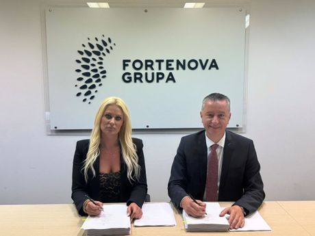 Branislava Kosovac, direktora Alta Retail d.o.o i Fabris Peruško, član Upravnog odbora i glavni izvršni direktor Fortenova grupe