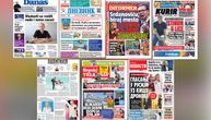 NASLOVNE STRANE SUTRAŠNJIH NOVINA: Prelistavanje štampe za ponedeljak, 21. septembar 2026. godine