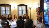 Tamara Vučić razgovarala sa učenicima iz Kosovske Mitrovice