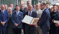 Macut primio priznanje u Višegradu: Obišao radove na rekonstrukciji, pa poslao jasnu poruku