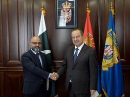 Ivica Dačić sastanak , ambasador IR Pakistan