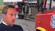 MIJATOVIĆ SA MESTA TRAGEDIJE: Dvoje poginulo na auto-putu kod Kolara, od auta ostala samo zgužvana olupina!