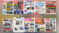 NASLOVNE STRANE SUTRAŠNJIH NOVINA: Prelistavanje štampe za utorak, 22. septembar 2026. godine