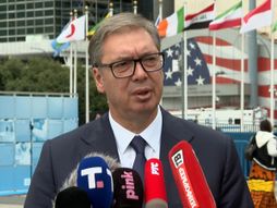 Nju Jork, Aleksandar Vučić, Obraćanje