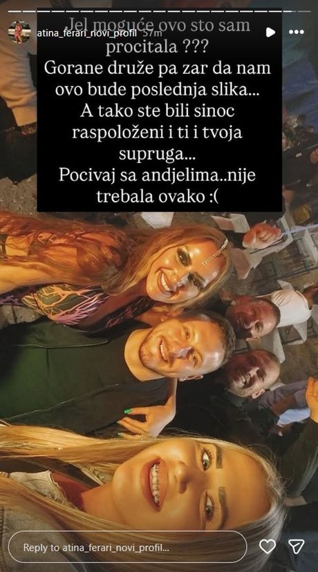 Atina Ferari, Goran Maksimović