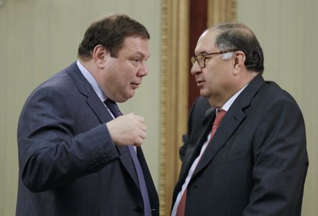 Ališer Usmanov i Mihail Fridman Alisher Usmanov i Mikhail Fridman