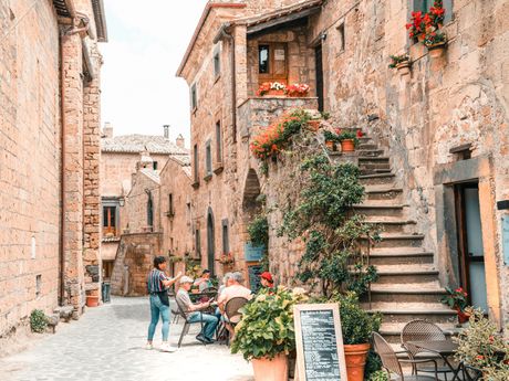 Civita di Bagnoregio, grad, Italija