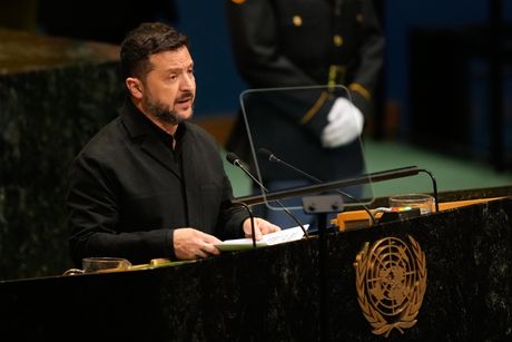 Volodimir Zelenski, UN