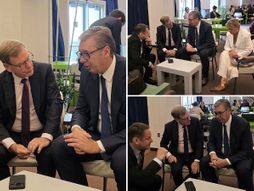 Aleksandar Vučić i Johan Vadeful
