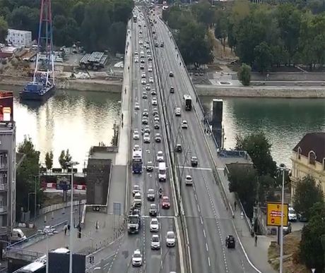 Beograd saobraćaj Brankov most