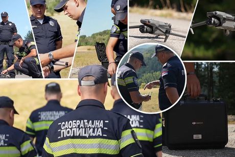 Dron, Saobraćajna Policija