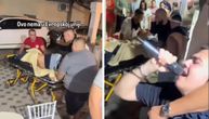 Izneli ga kao badnjak, a muzika ne staje: Hitna oživljava gosta u sali, a za to vreme trešti Šaban Šaulić!