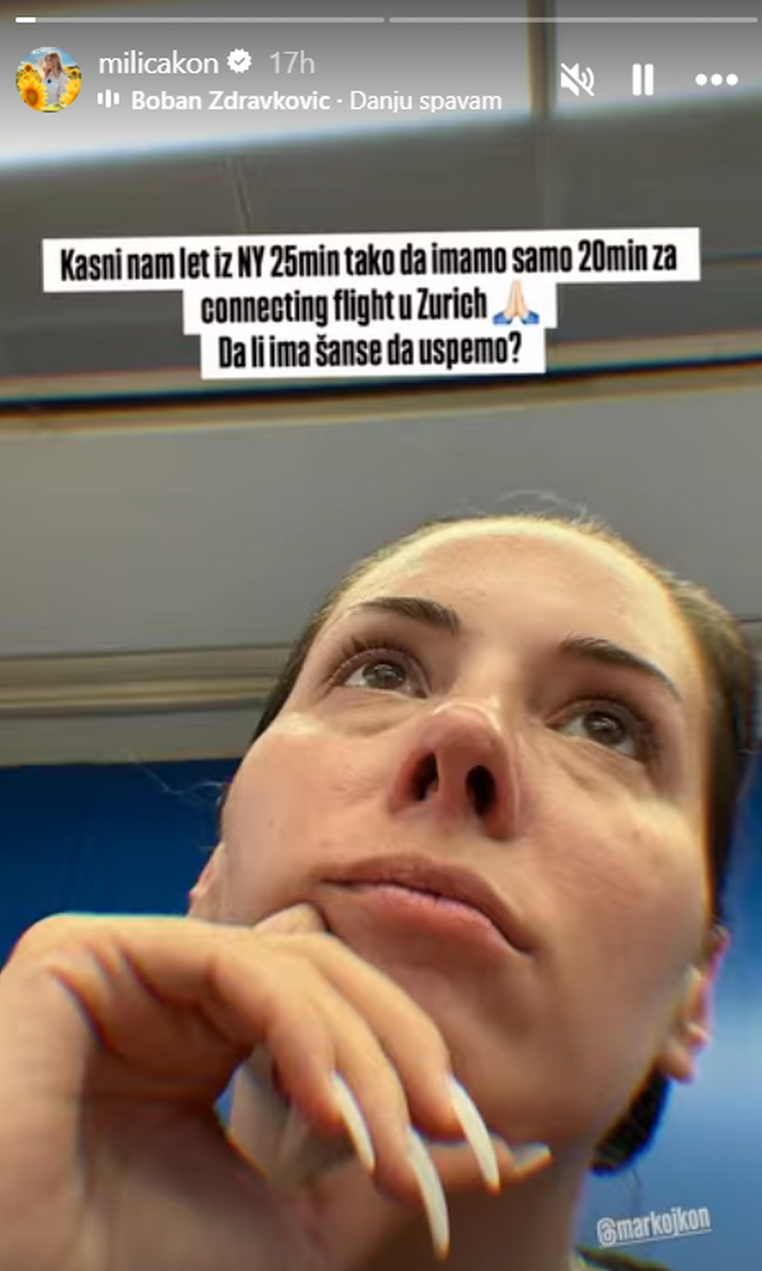 Glumica i njen muž doživeli dramu tokom putovanja: Kasnio im je avion, jedva stigli na let "Svađali smo se..."